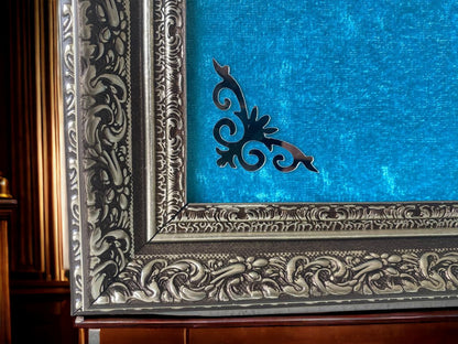 Osmanlı Tuğralı Zülfikar Kılıçlı Tablo 40 x 80 cm