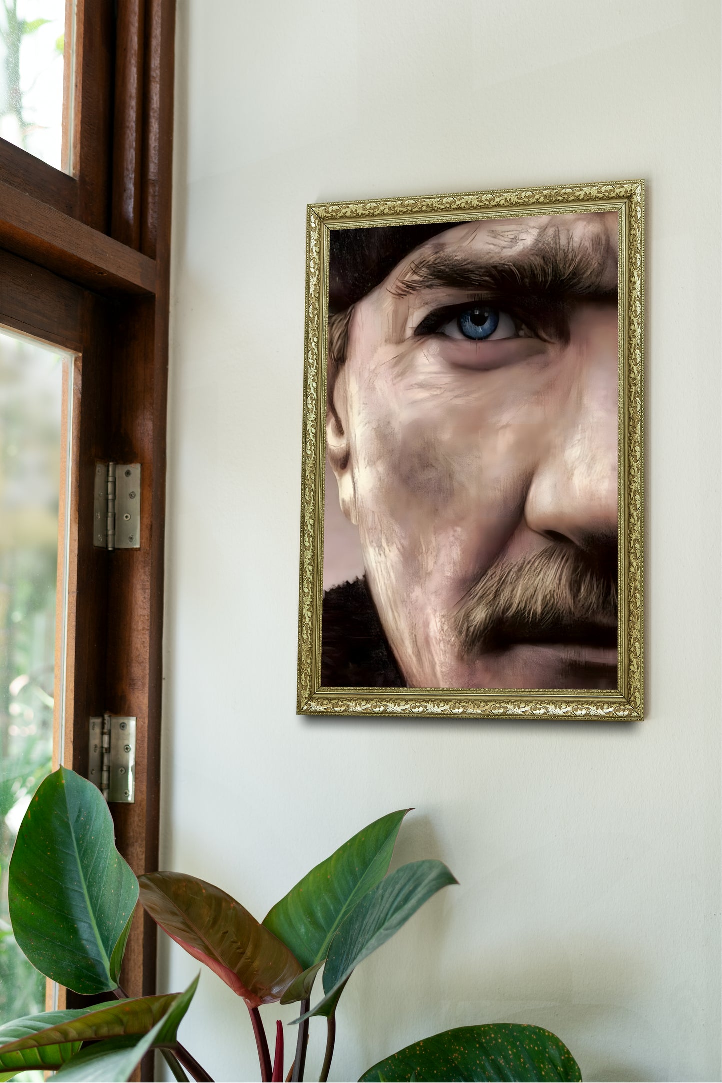 Atatürk Portre Serisi Yüksek Çözünürlüklü Sanatsal Tablo