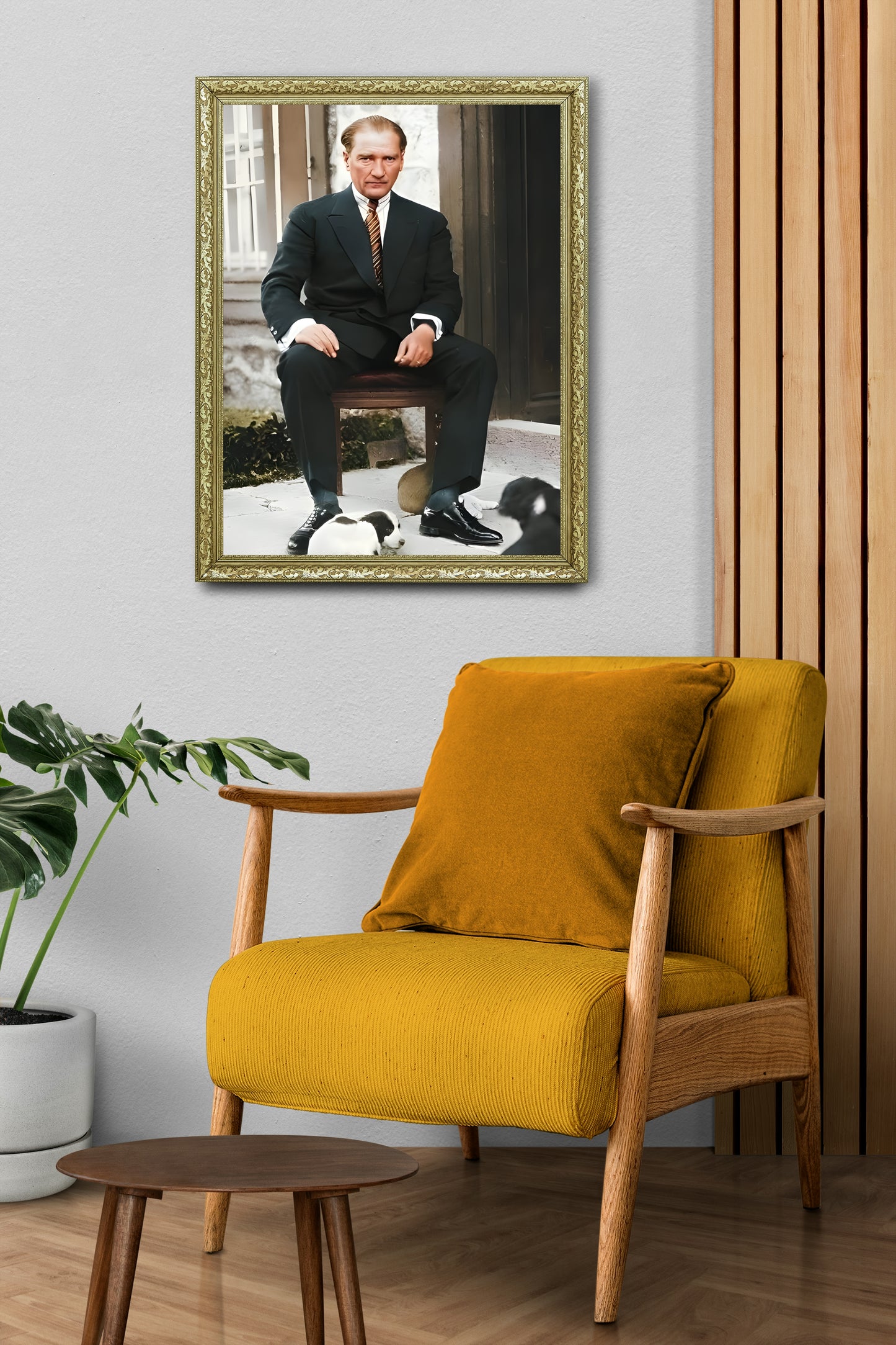 Şık Tasarım Atatürk Portresi