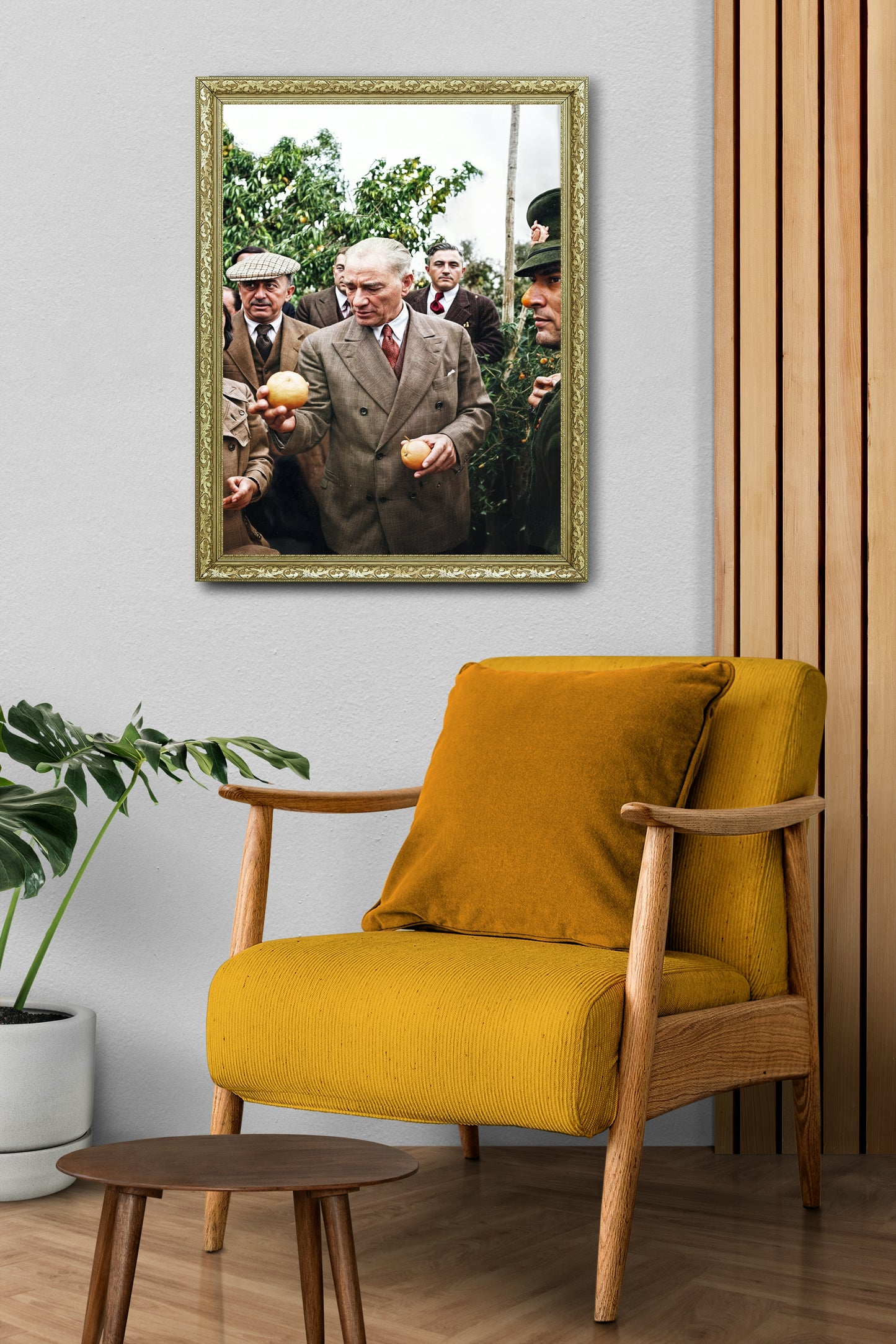 Atatürk Portakal Bahçesinde Tablo