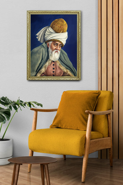 Mevlana Portre Tablo
