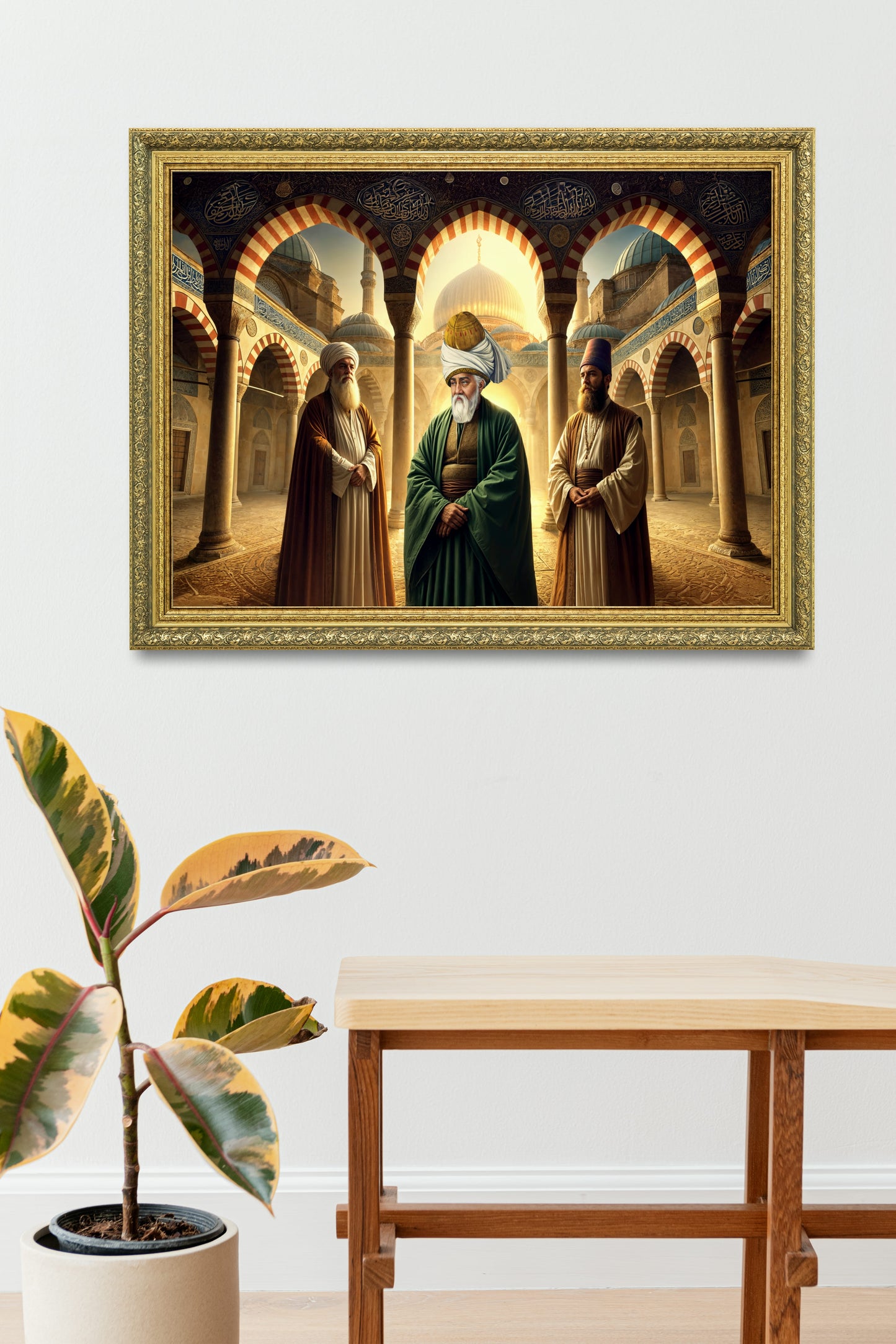 Mevlana Şems 3'lü Tablo