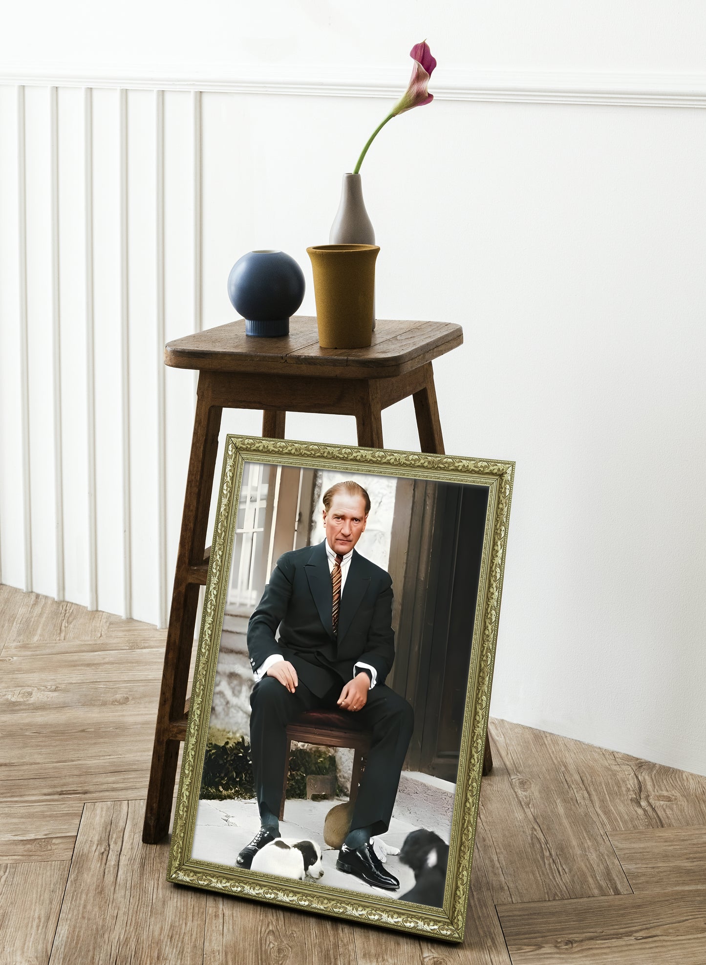 Şık Tasarım Atatürk Portresi