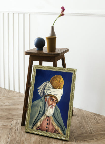 Mevlana Portre Tablo