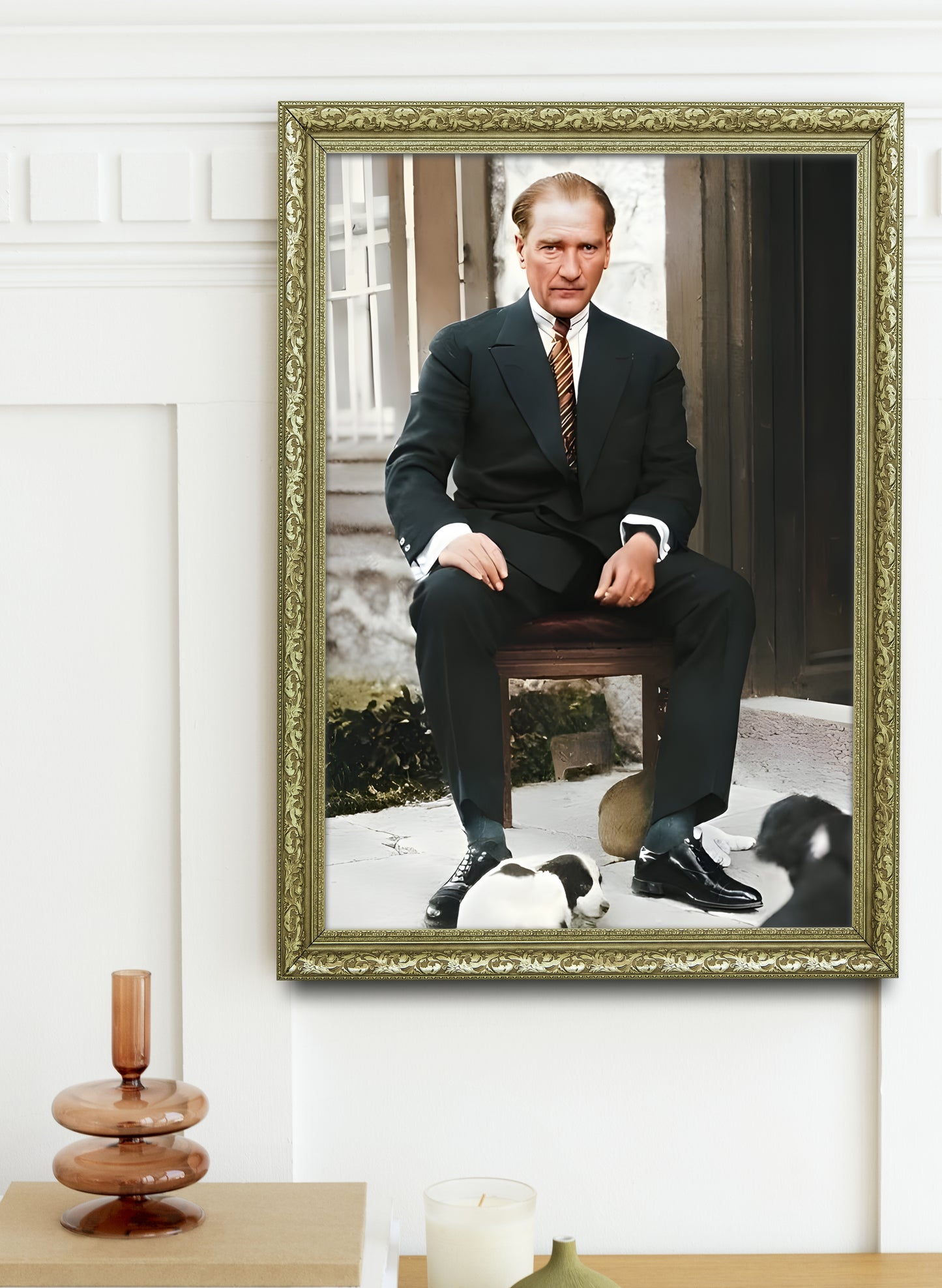 Şık Tasarım Atatürk Portresi