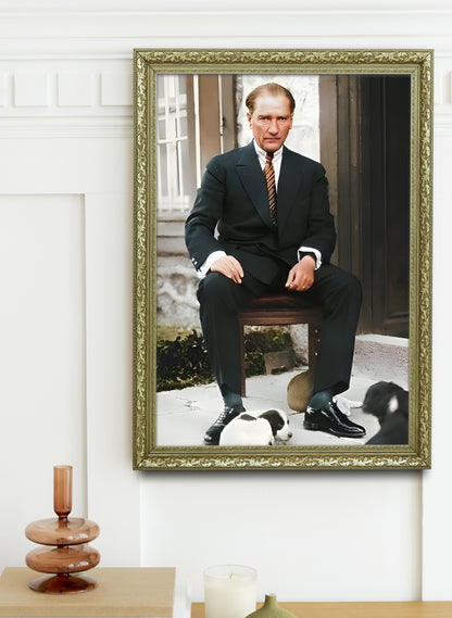 Şık Tasarım Atatürk Portresi