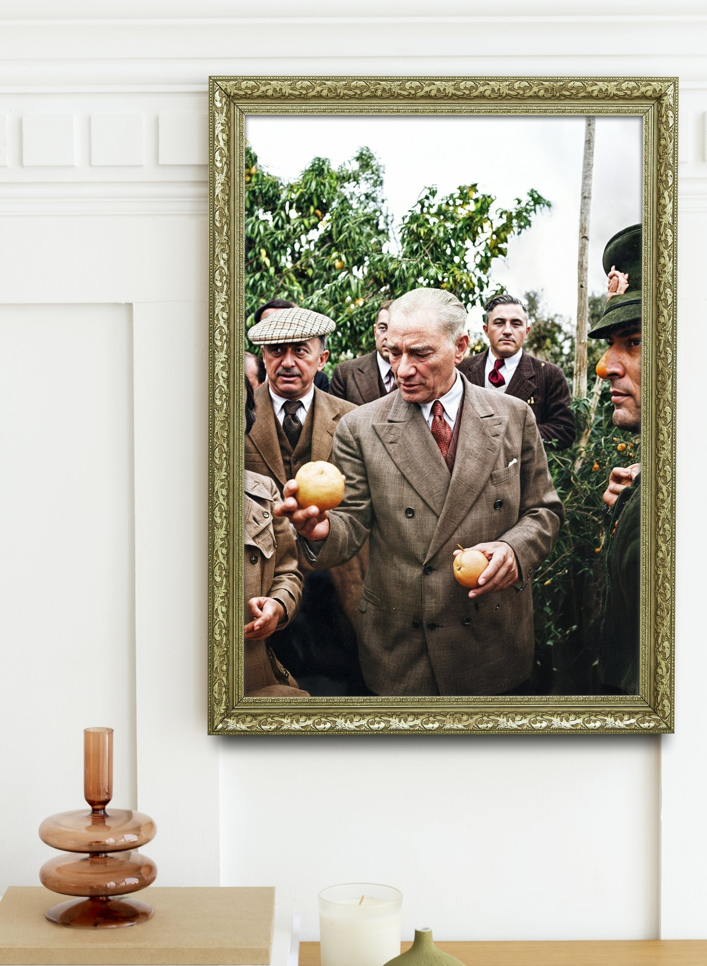 Atatürk Portakal Bahçesinde Tablo
