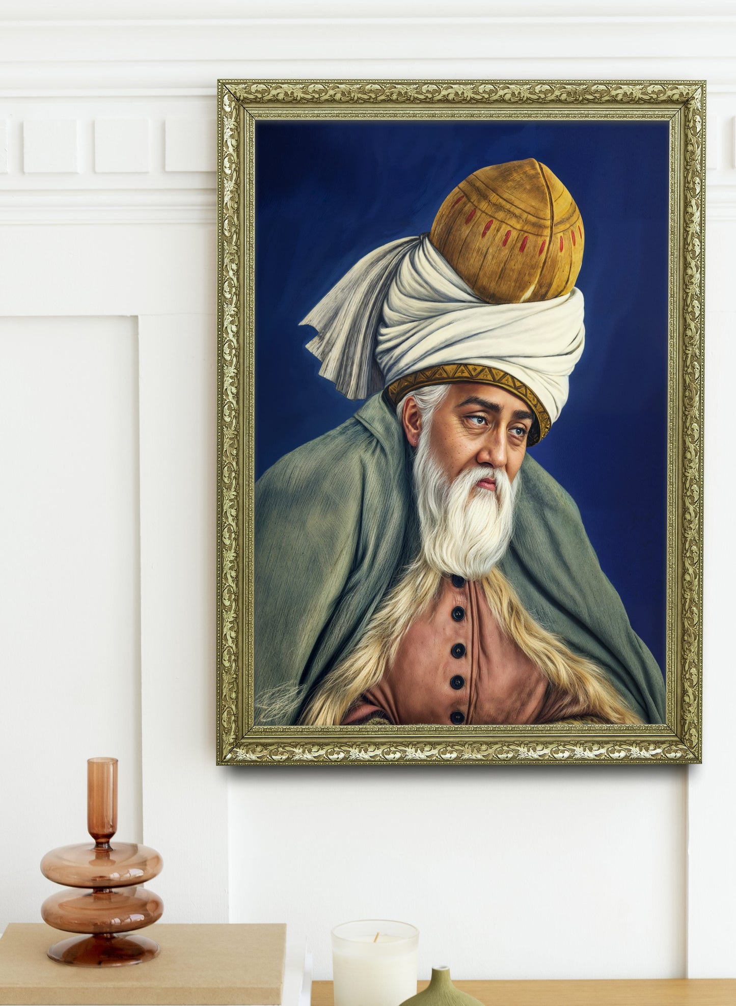 Mevlana Portre Tablo