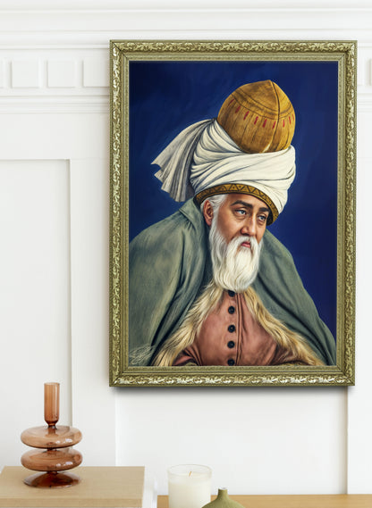 Mevlana Portre Tablo